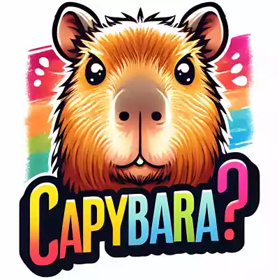 vectores plantilas CAPIBARA,